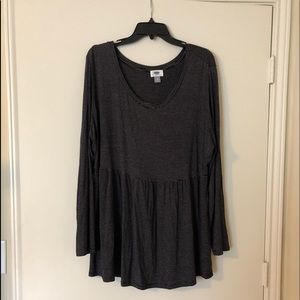 Old Navy Plus Size Babydoll Top